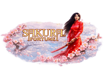 Slot Sakura Fortune à thème japonais avec guerrière et tours gratuits bonus